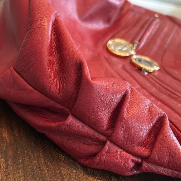Tignanello 20th anniversary red leather shoulder bag - Picture 10 of 10